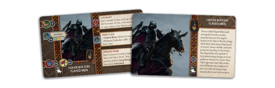 A Song of Ice and Fire : Tabletop Miniatures Game - Bolton Flayed Men